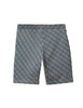 Knit Shorts | Grey Tiger Polka Dots